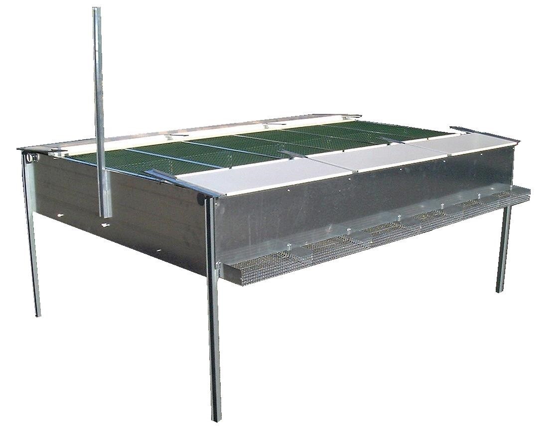 Module de 12 cages perdrix rouges Module de 12 cages perdrix rouges